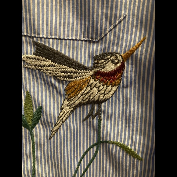 Zara Woman Embroidered Shirt - Picture 11 of 16